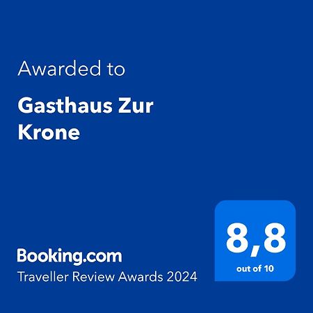Gasthaus Zur Krone Windelsbach Экстерьер фото